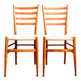 Spinetto rope chairs by Chiavari