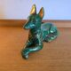 Ceramic dog figurine 1970