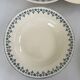 Lot 6 blue ironstone deep plates French earthenware ironstone