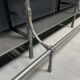 Industrial Iron Library Wall Shelving Cabinet