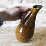 Accolay glazed ceramic pitcher