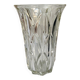 Molded glass vase