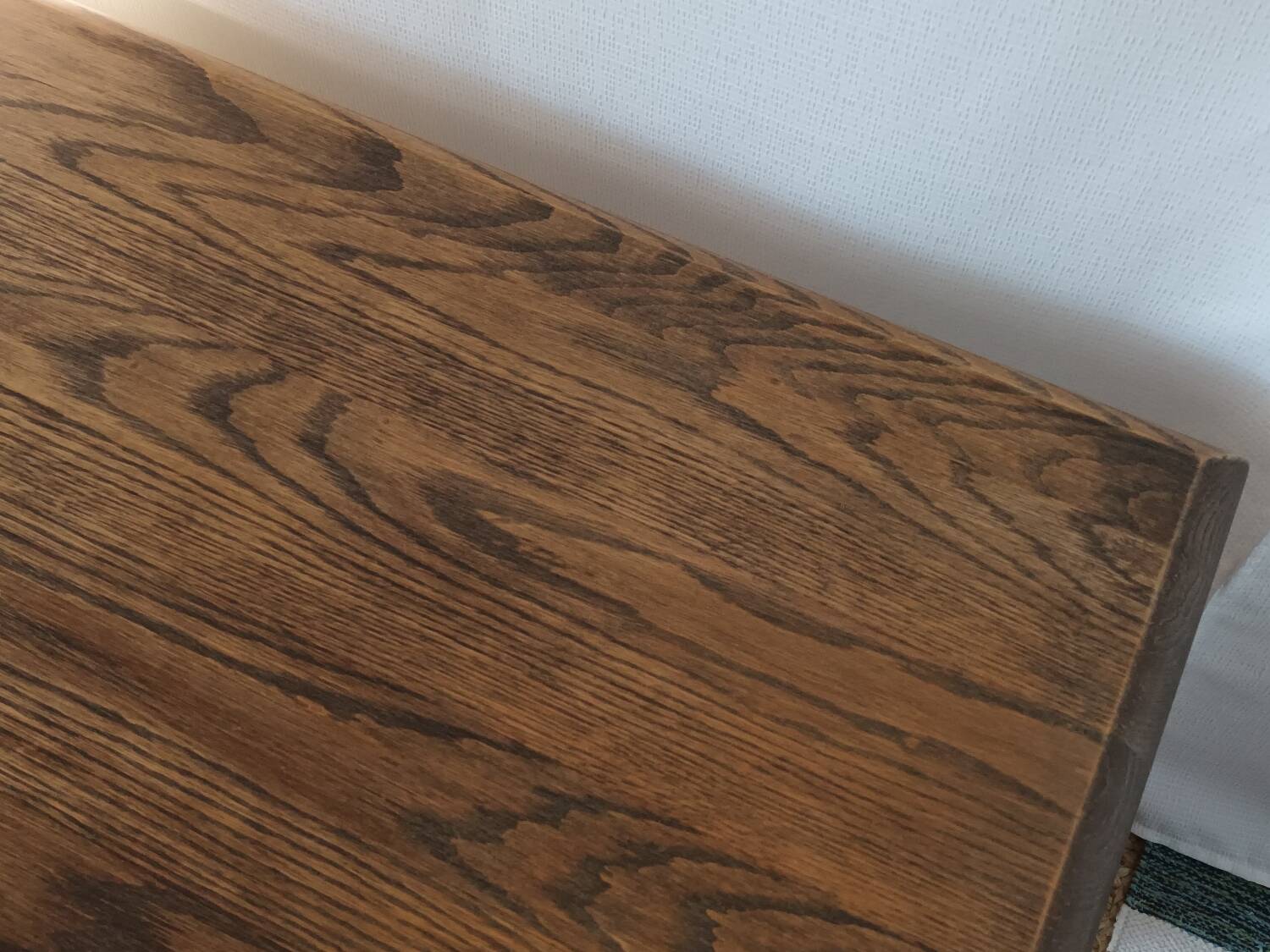 Vintage Brutalist Solid Oak Coffee Table