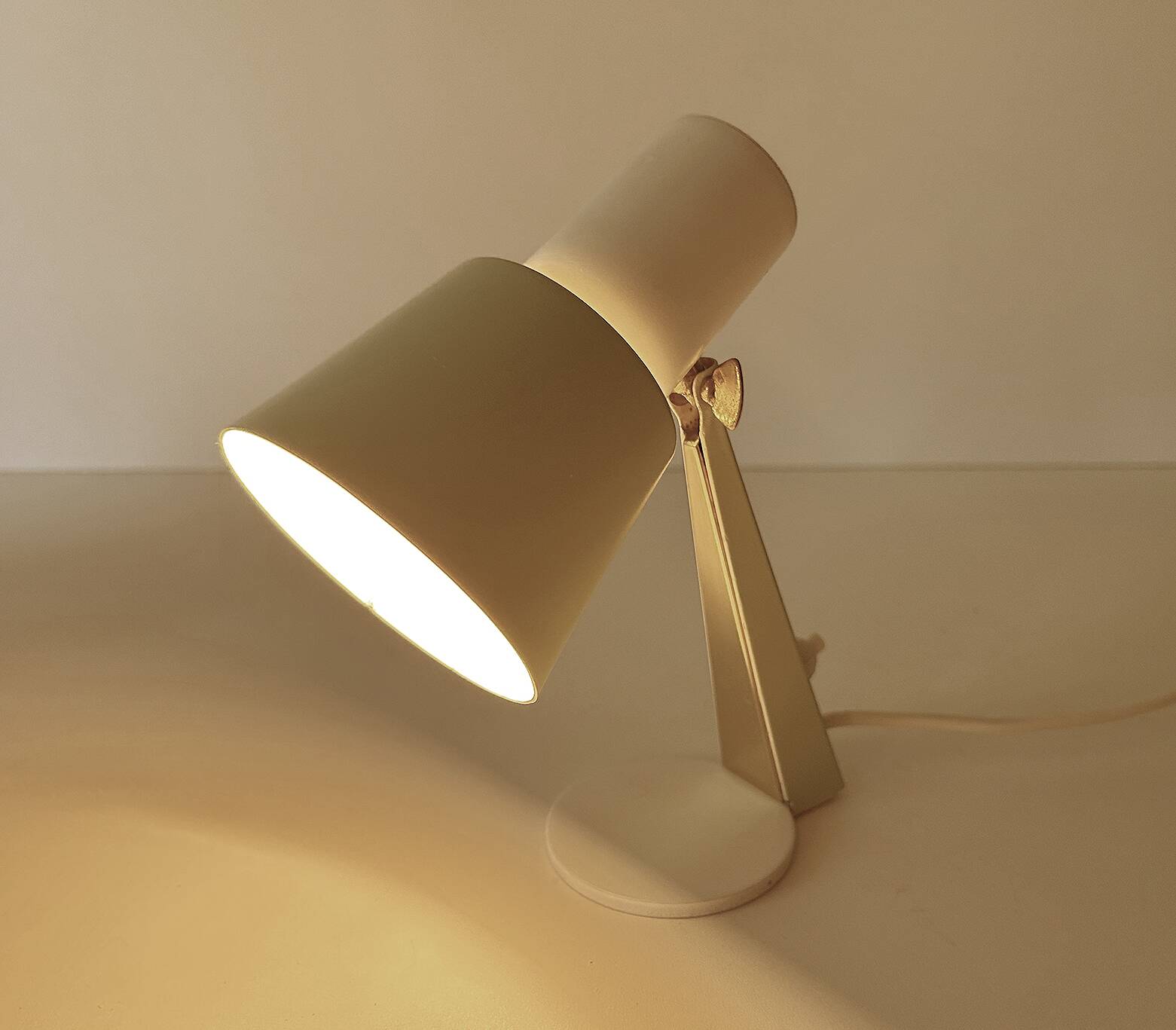 Vintage Scandinavian Bedside Lamp