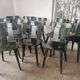 Lot de 10 chaises bistrot en bois