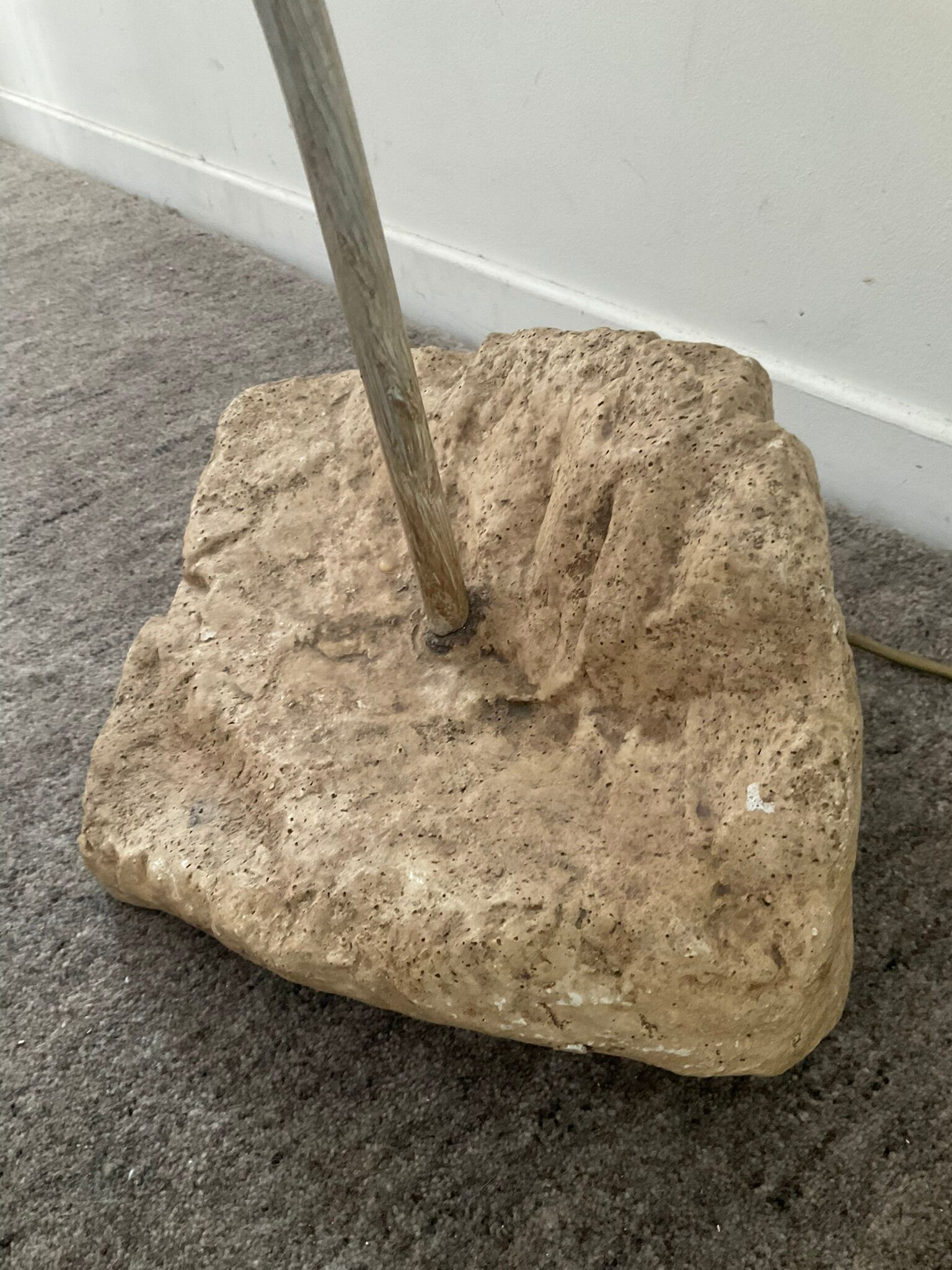 Floor lamp Shell "Ariell" by IIhan Koman 80s