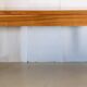 Solid elm desk Maison Renew, France 1980s