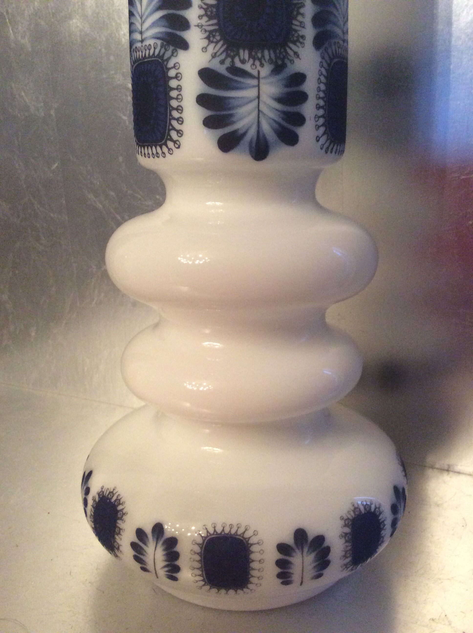 Opaline vase from the 60s