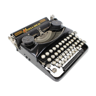 Machine à écrire américaine mirsa ideal par seidl et naumann - dresden - allemagne 1934