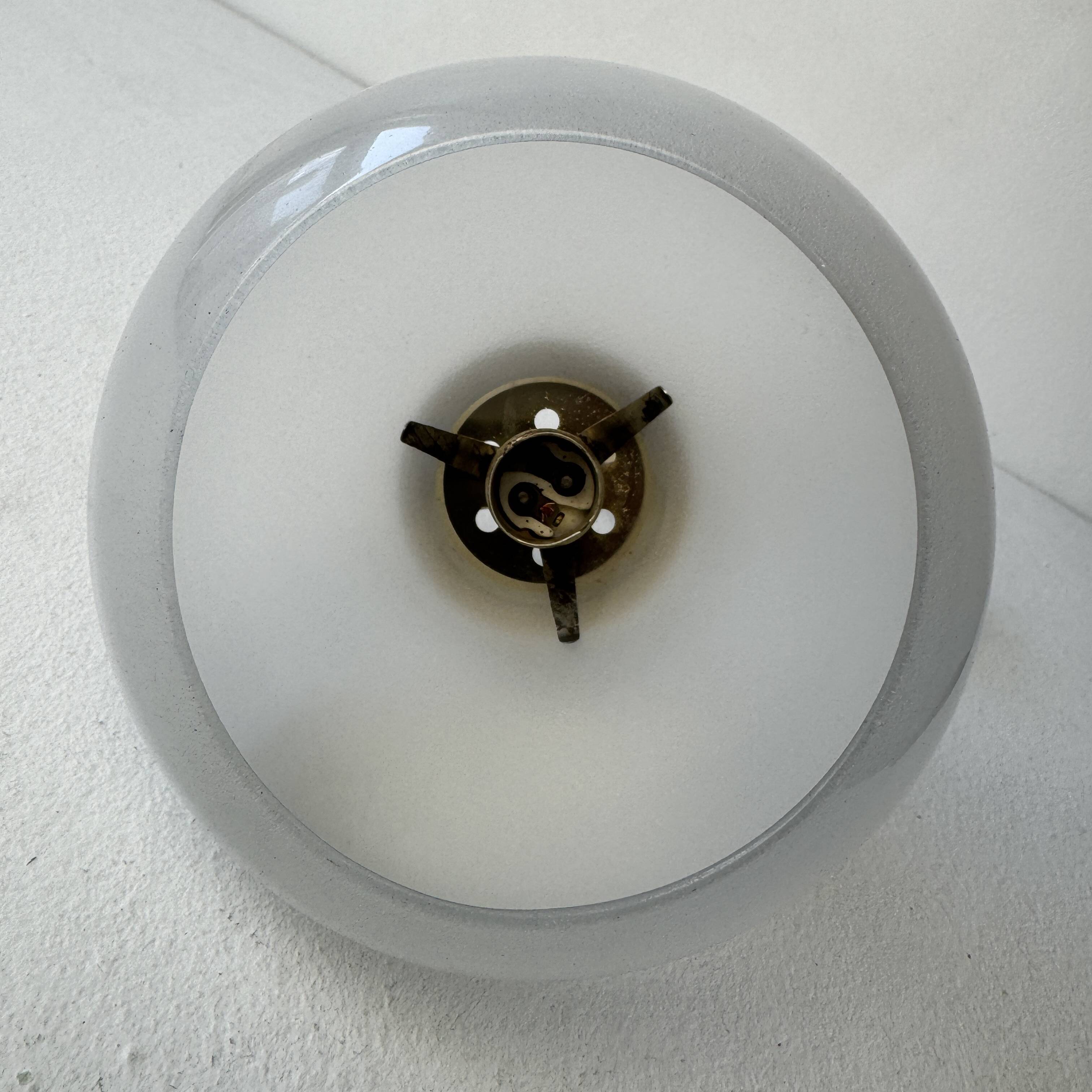 Applique ancienne vintage en verre