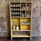 Raw wood shelf