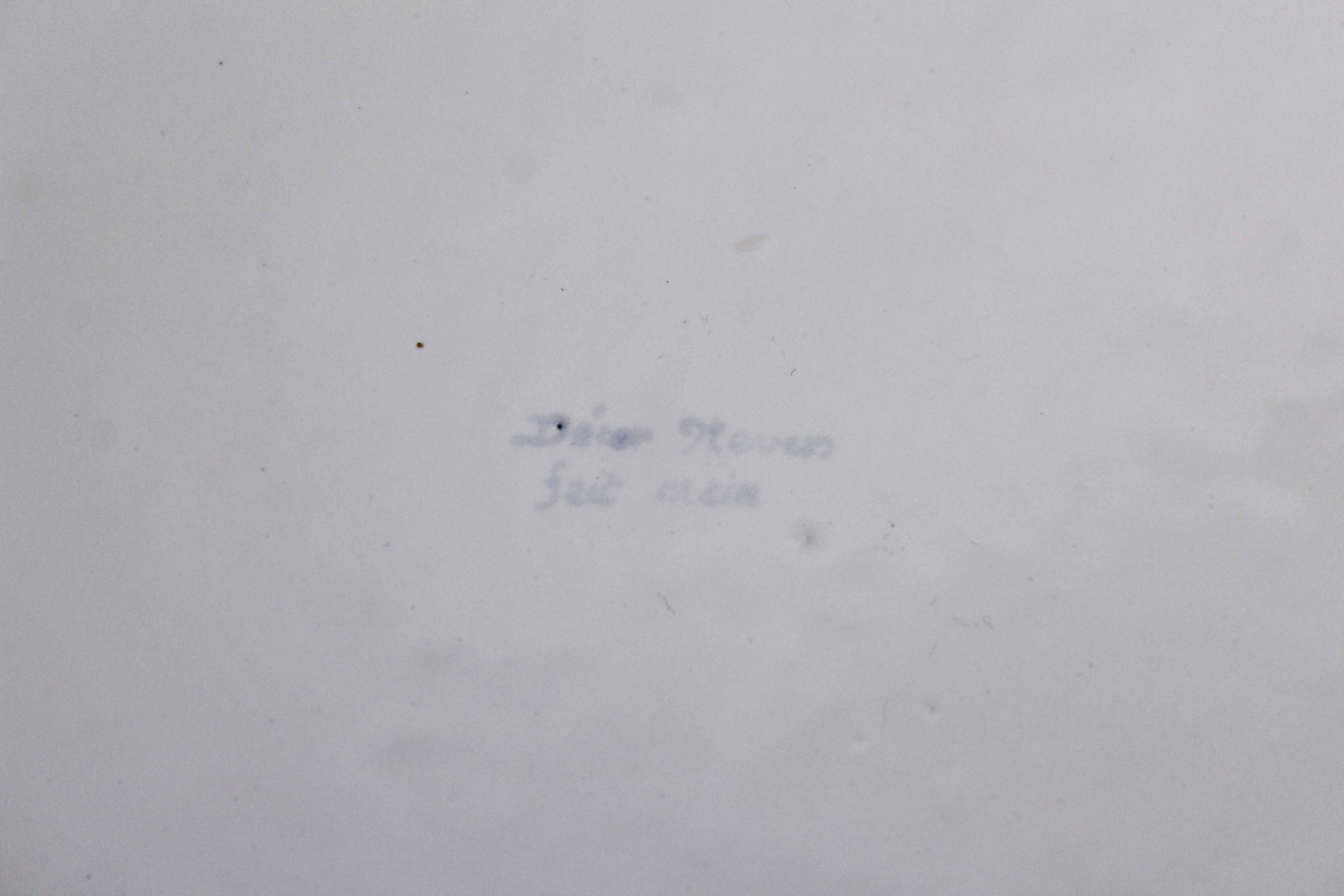 Revolutionary earthenware plate from Nevers