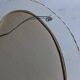 Vintage 80s rattan mirror