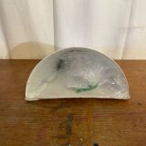 Antique KLYKA white metal wall light