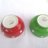 2 vintage longchamp bowls