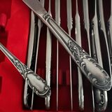 Amefa 24-piece stainless steel dessert cutlery box/case
