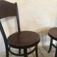 Paire de chaises bistrot vintage  Fischel 1900