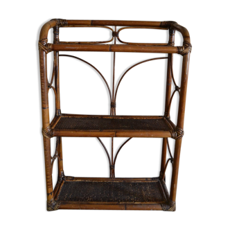 70s bamboo rattan