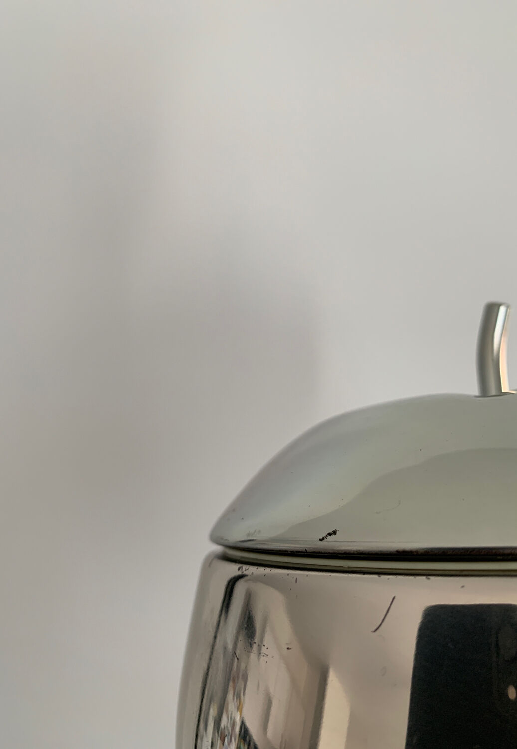 Seau à glaçons pomme, années 70