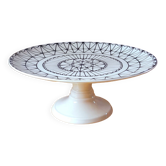 Plat à gâteaux en faïence