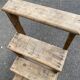 Solid wood stepladder chair 1920