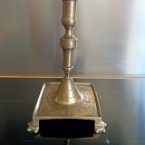 Spanish candle holder eighteenth bronze