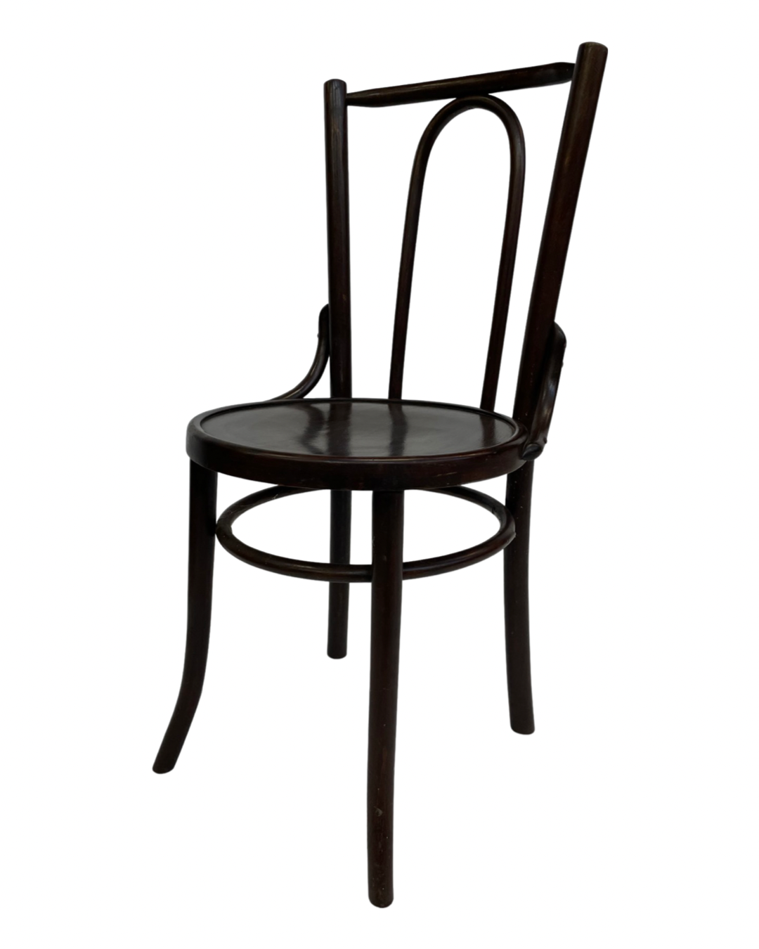 Set of four vintage bistro chairs 50
