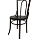 Set of four vintage bistro chairs 50
