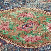 Tapis vintage anatolien fait main 208 cm x 111 cm