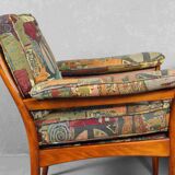 Mid Century Lounge Chair From Gote Mobler, Sweden 1970s