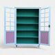 Armoire parisienne vitrée vintage 1960