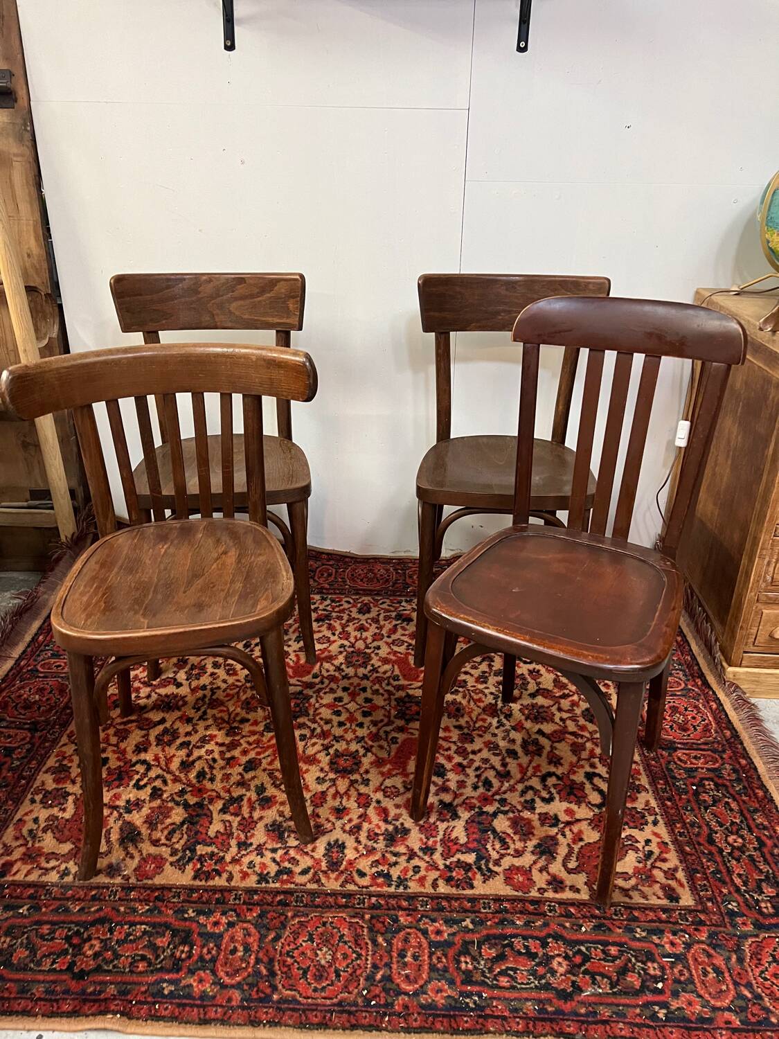 Old bistro chairs
