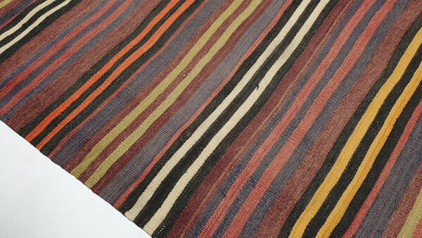tapis kilim 358x160 cm salon minimaliste tapis kilim tapis décoratif turc vintage