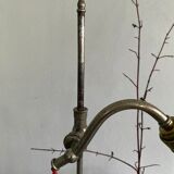 Workshop lamp, painted lampshade, 2m cable