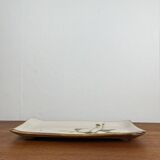 Rectangular dish "La Colombe", 1950/60, Madeleine Brault