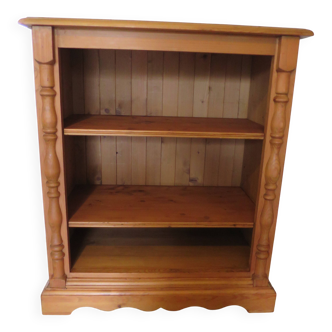 Bibus en bois massif – style shabby chic – Tablettes ajustables