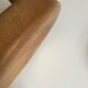 Wooden stool tripod hollow seat 1960