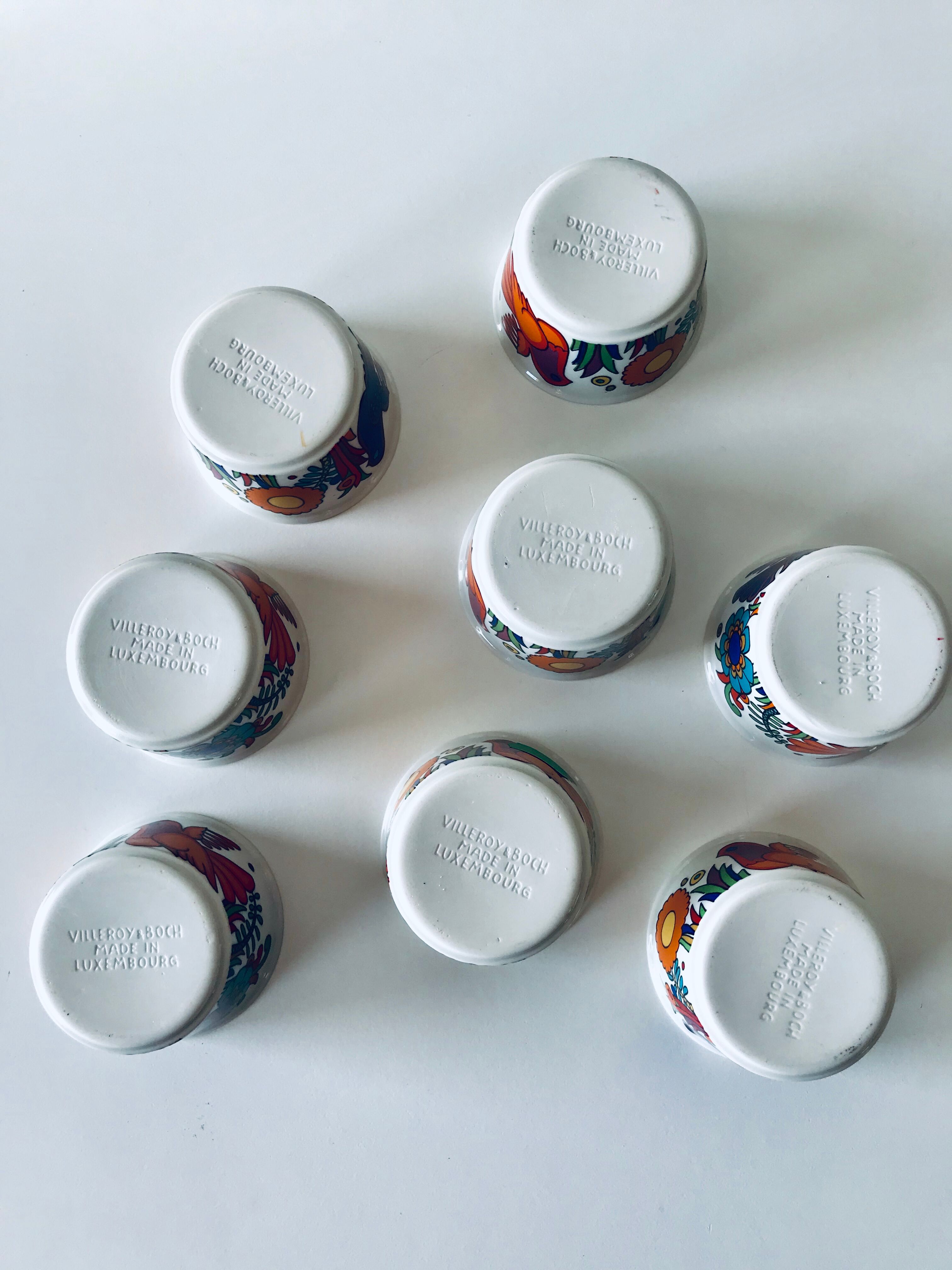 8 ramequins Acapulco by Villeroy and Boch