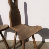 Brutalist, modernist chair