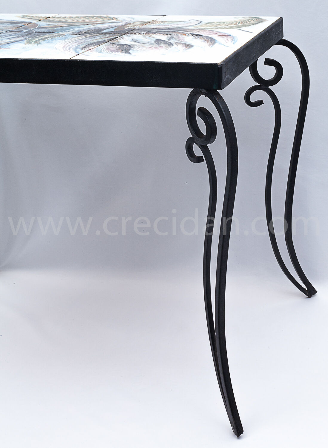 Wrought iron table