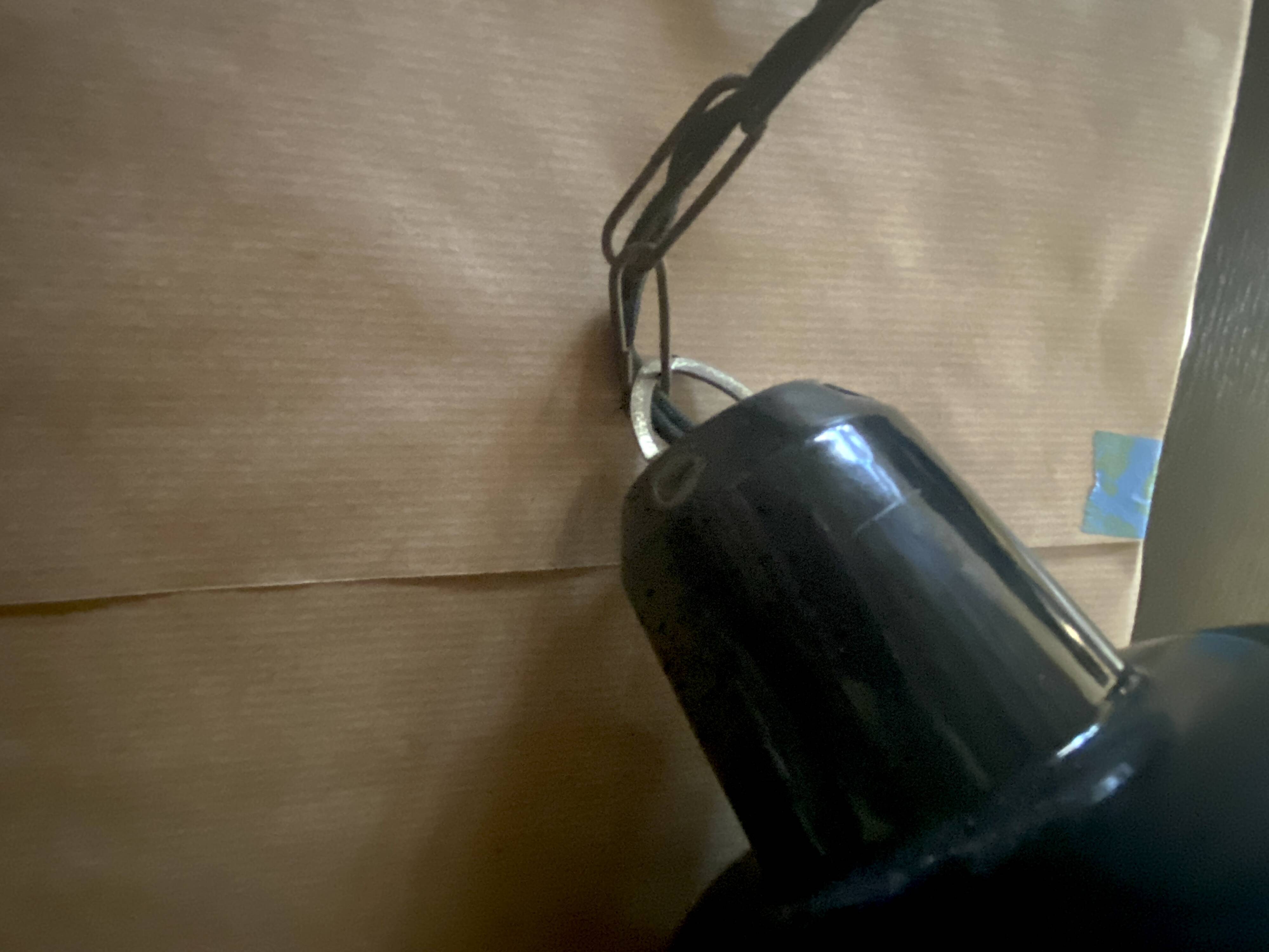 Industrial suspension, sheet metal, chain, fabric cable