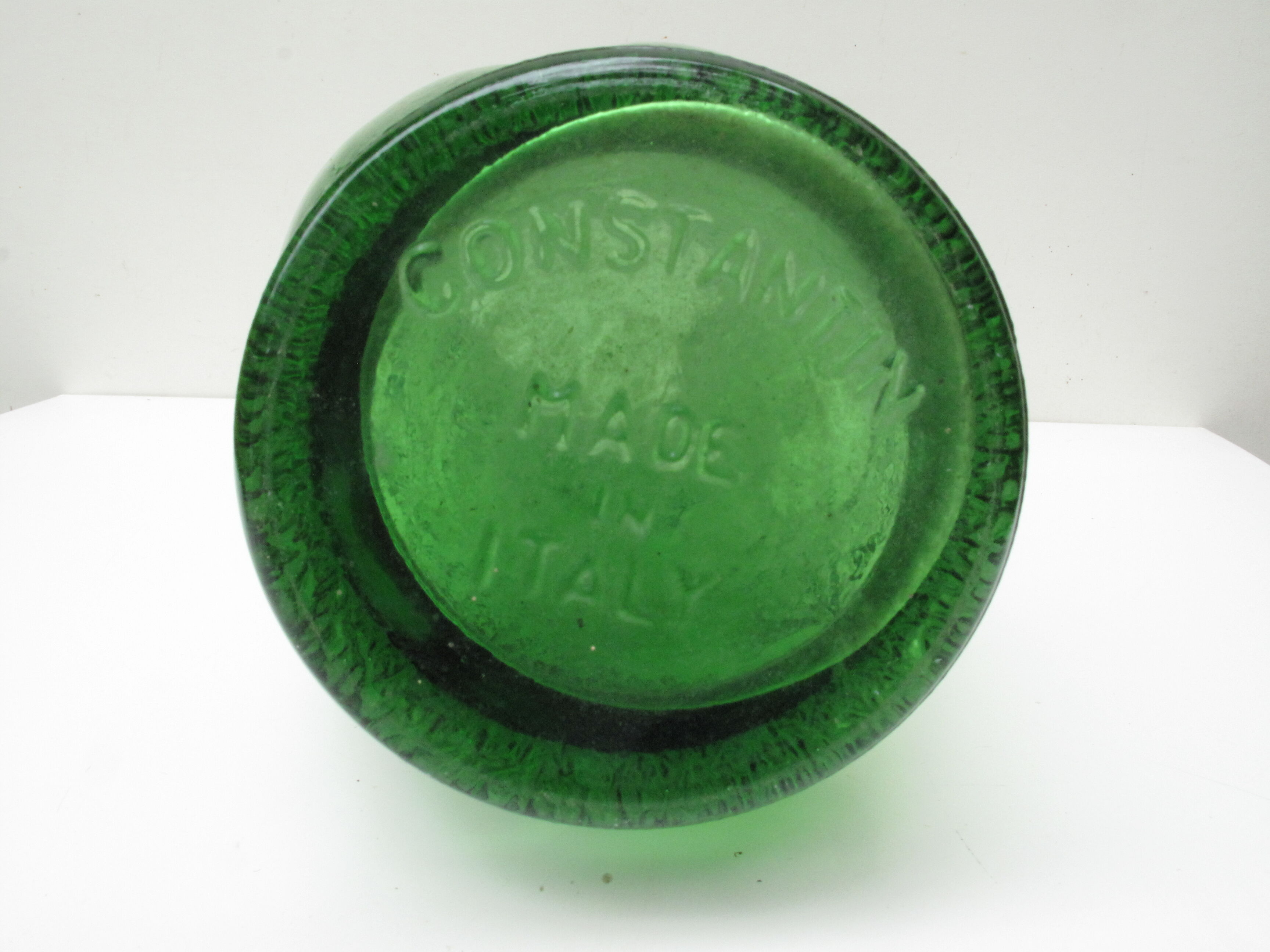 Vintage glass vase