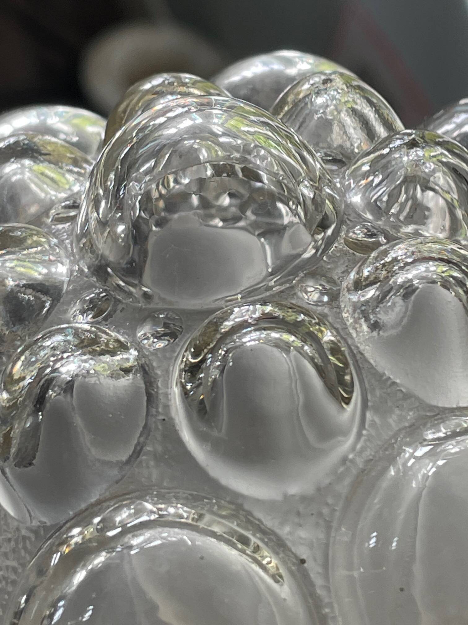 Helena Tynell Bubbles frosted glass globe 60s