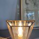 Brass wall lamp, mirror 50s