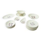 Antique Salins Dinnerware Set - Edith 30 Pieces