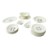 Antique Salins Dinnerware Set - Edith 30 Pieces