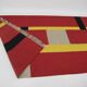 Rare Bauhaus Geometric Carpet, 1940s