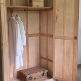 Old vintage Parisian wardrobe