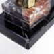 Bird bookends in brass and marble
