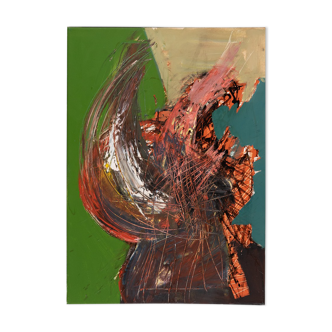 Mouche, Huile sur toile, 50 x 70 cm